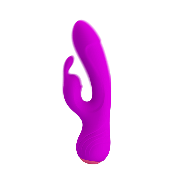 Broderick Rechargeable Rabbit Vibrator Purple